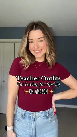 So ready for some spring teacher outfits!🥰🌸 #teacheroutfits #teacheroutfitsamazon #amazonteacheroutfits #teacherstyle #teacheroutfitideas #teacheroutfitinspo #womensworkwear #workwear #workwearstyle #girlyoutfits #cuteoutfits #springfashion #springfashiontrends #springdresses #dressesforsale #springstyle #outfitsforspring #outfitsforteachers #springoutfits #springfashioninspo #amazonspringfashion #amazoninfluencer #styleinfluencer #fashioninfluencer #teacheroutfitsoftheweek #teacherootw #OutfitsOfTheWeek #ootw #outfitinspo  