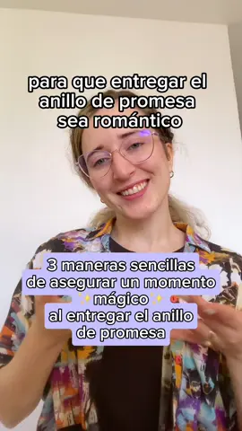 Respuesta a @Fondosgpt7 ¿Necesitas ideas para asegurarte que la entrega del anillo de promesa sea romántica y especial? 🤔 Aquí te dejo 3 ideas de bajo presupuesto para entregar el anillo de promesa 💍💜 • ¿Qué otras ideas de citas romanticas agregarías? Te leo en los comentarios ✨ • Si deseas recibir nuestro catálogo actualizado de SAN VALENTÍN, escríbenos al Whatsapp y con mucho gusto te lo enviaremos (+58 424-6202858) 📱✨ • 🚚Hacemos entregas personales, delivery en Maracaibo y envíos nacionales por Tealca y MRW (delivery y envíos tienen un costo adicional)‼️⁣ • #AnillodePromesa #AnilloPromesa #SanValentin #RegaloSanValentin #AccesoriosMaracaibo 