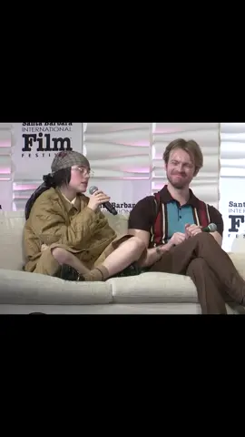 Billie and Finneas talk about their collaboration evolving over the years at the Santa Barbara International Film Festival.