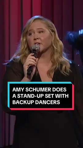 @Amy Schumer does a stand-up set with backup dancers! #FallonTonight #TonightShow #AmySchumer #StandUp 