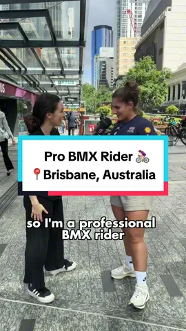 How much does Bethany Shriever make as a professional BMX rider 🤔🚴🏻‍♀️  📍Brisbane @Bethany Shriever  #jobs #jobseeker #salarytransparency #retail #hospitality #interview #streetinterview #paytransparency #viral #fyp #bmx #brisbane 