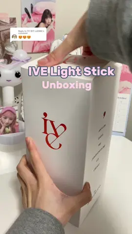 Replying to @루드밀라 LUDMIL IVE lightstick unboxing 🥺 the light stick colours are so pretty!! 🌌💕 Ive seem ppl opening up the light stick glob to decorate it, let me know if you want to see a video of that in the comments 😋 Big big thank you to amuse ground for this beautiful lightstick 💕💕 #ive #ivelightstick #iveunboxing #ivelightstickunboxing #kpoplightstick #kpoplightsticks #lightstick #lightstickunboxing 