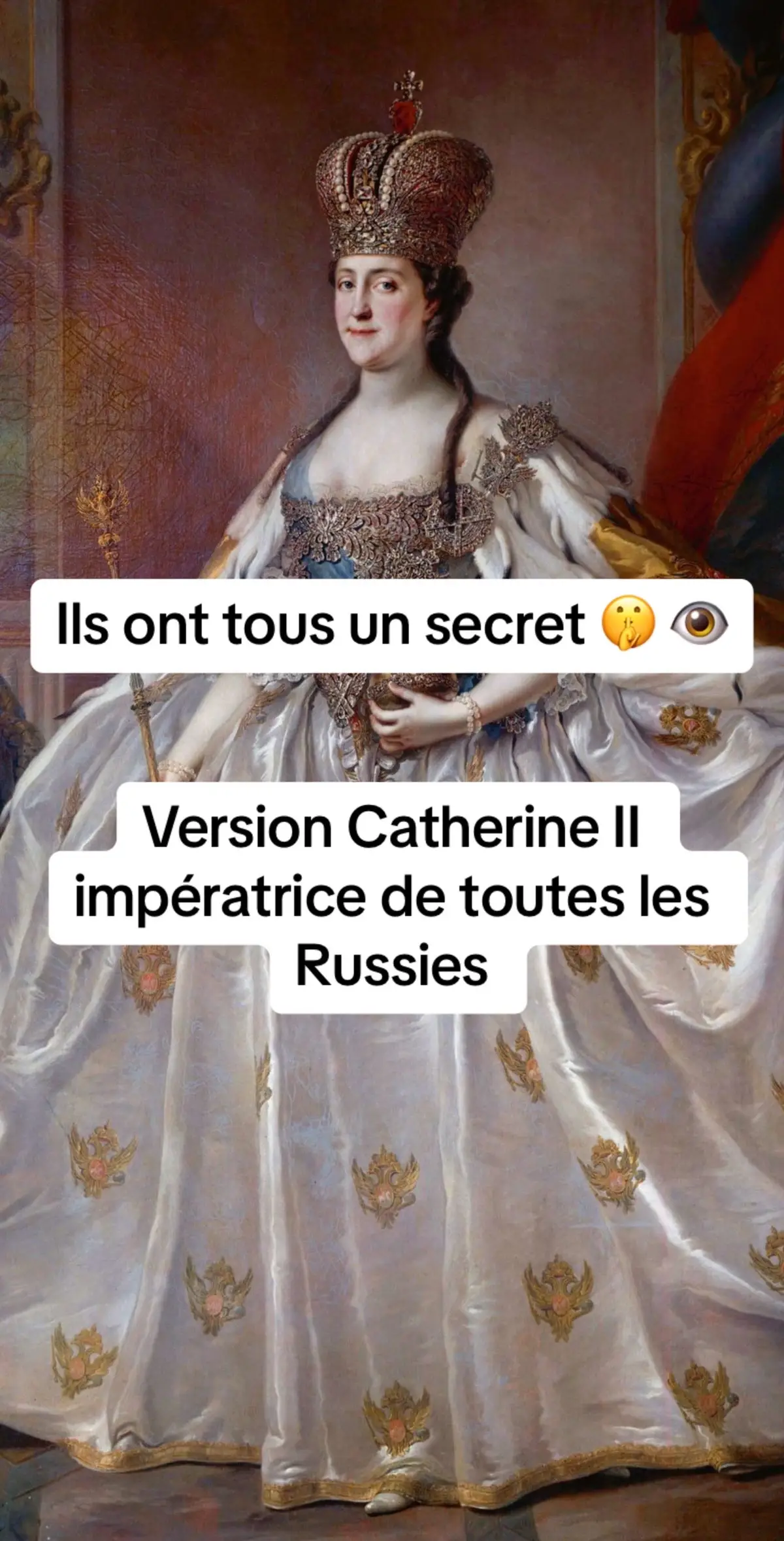 #tiktok #tiktoktrend #secretstory #histoire #catherineiiderussie #apprendresurtiktok #pourtoi #pourtoipage 