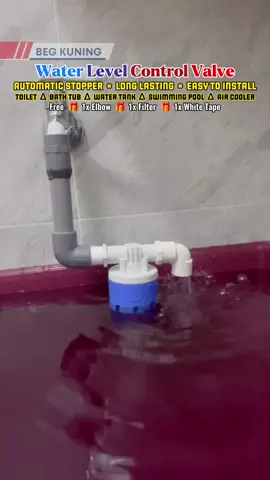 📦 READY STOCK | COD 🇲🇾 Pelampung Injap Aras Air Automatik Tangki Tandas Kolam Tab Mandi Automatic Water Level Control Valve Water Float Valve Toilet Float Valve Top & Side Inlet Mount Inside 1/2'' 📌 FEATURES 🚽 No need electric 🛁 Auto float valve 🚽 Small size 🛁 Large Flow 🚽 Never rust 🛁 Wide usage range  🚽 Water flow increase 20% 📌 APPLICATIONS 🛁 Water tank 🚽 Water tower 🛁 Swimming pool 🚽 Solar water heater 🛁 Aquarium 🚽 Rain collection barrels in the outdoors 🛁 Cattle watering drough 🚽 Toilet 🛁 Bathtub 📌 INSTALL TIPS 💡 This product is a liquid level control valve. 💡 After installation, the float must be vertical. If you need to install from the top, you need an elbow to connect the float valve and the inlet line. First, fix the water inlet pipeline on a horizontal surface, and then connect the automatic water level control valve to the water inlet according to the standard. 💡 The main water inlet should be aligned with the normal diameter of the control valve. 💡 When in use, the shut-off valve should be fully opened. 💡 If two valves are installed in the same tank, they should be kept at the same level. 💡 Before installation, please clean the impurities in the pipeline to prevent blockage. 💡 If the water quality is not good, the valve needs to be properly maintained. 💡 If the user finds that the time for adding water becomes longer, he can upload the water inlet and rinse. 📌 SPECIFICATIONS Male Thread: 1/2’’, 3/4'', 1'' Type: Mount Inside Water Inlet Direction: Vertival/Top, Horizontal/Side Work Presume: 0.2 – 10Bar Applicable medium: clean water Applicable medium temperature: ≤70 ° High-temperature medium temperature: 10 ° ~ 70 ° Color: Blue 📌 PACKAGE INCLUDED 📦 1x Water Level Control Valve 🎁 1x White Tape 🎁 1x Elbow 🎁 1x Filter #pelampungtangki #injaptangki #injapautomatik #injaparasair #pelampungtandas #waterlevelcontrolvalve #waterlevelvalve #watercontrolvalve #maharajatiktok #wansparepart 