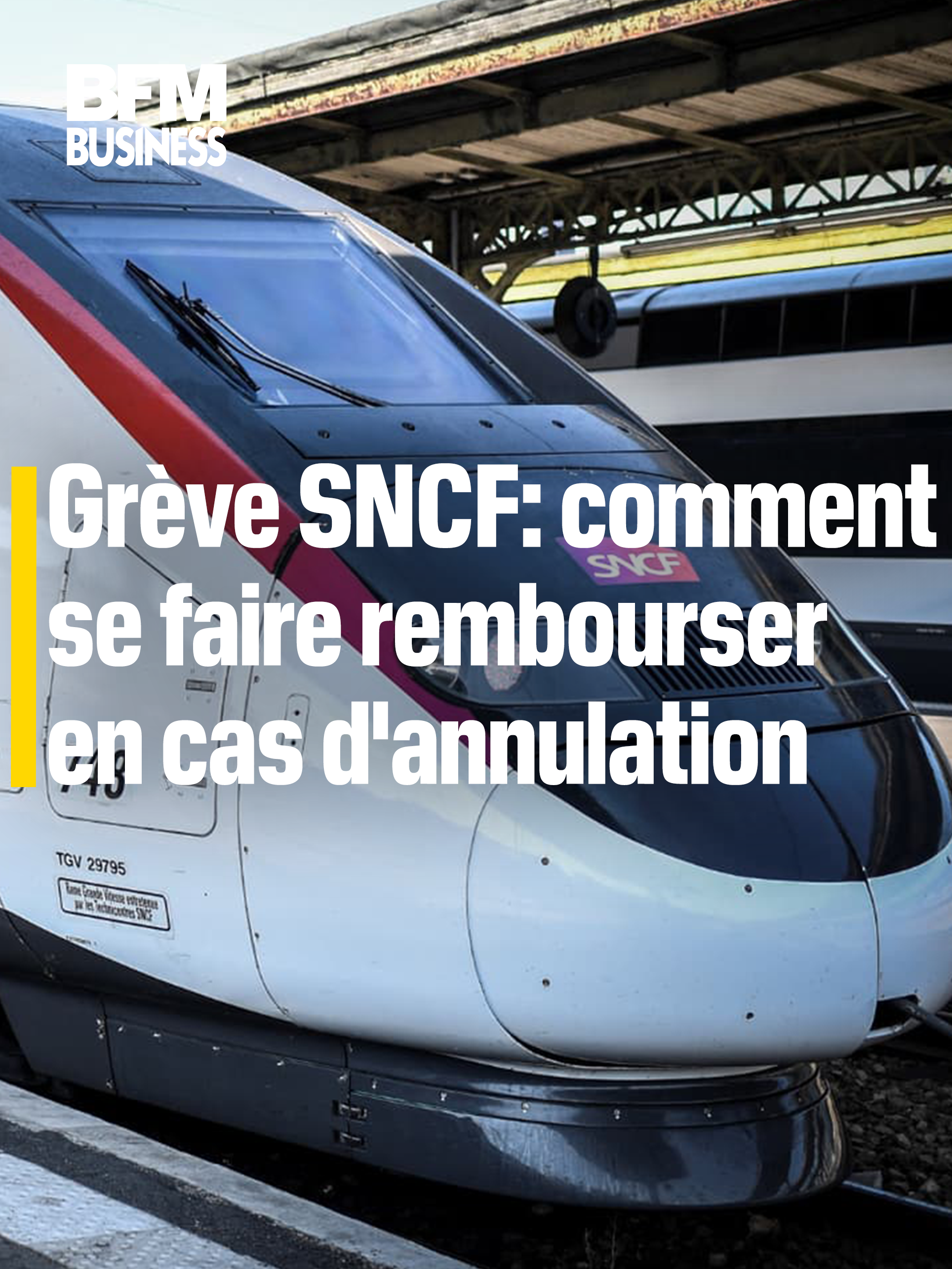 #Grève #SNCF : comment se faire rembourser en cas d'annulation 🚄❌ Sous l'impulsion de la #CGT et Sud-Rail, les contrôleurs ont maintenu leur préavis de grève à partir de ce jeudi et jusqu’à lundi. La SNCF se donne pour objectif de maintenir 