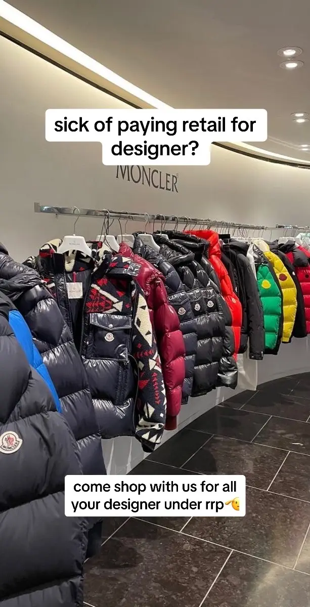 sick of paying high retail prices for your designer? were here to fix that🫡 come shop with us at @indemand.uk on insta📲 #moncler #canadagoose #jordans #nike #activewear #designer #gucci #luxury #louisvuitton #personalshopper 
