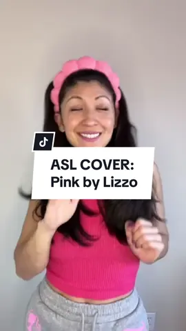Happy Galentine’s Day, Barbie! 💖🤟🏽 This is for all the women who are changing the narrative and reclaiming their identities however they want.  For me, pink was always my least favorite color. It started with the Power Rangers, believe it or not. As an Asian girl, I identified with Trini (don’t get me started on the fact she was the yellow Power Ranger 🤦🏻‍♀️). And it always bothered me how the pink Power Ranger was clearly favored.  Subliminal messages from the media and society reinforced the belief in my head that pink was a white girl’s color, that pink was girly and thus inferior, that liking pink meant becoming a stereotype, the list goes on… Today I am reclaiming the color pink. Turns out pink looks so good on us 😉 P.S. What was your favorite look in this ASL cover?  #InMyPinkEra #GalentinesDay #Barbie #BarbieWithASL #TIAsongcovers #Deaf #ASL #AmericanSignLanguage #ASLmusic #ASLsongcovers  — LYRICS:  When I wake up in my own pink world I get up out of bed and wave to my homegirls Hey, Barbie (hey), she's so cool All dolled up, just playin' chess by the pool C'mon, we got important things to do It's her (ayy), and her (ayy) And me, and you In pink, goes with everything Beautiful from head to toe I'm read' to go, you know, you know It's pink Good enough to drink We like all the colors, but pink just looks so good on us What you wearin'? Dress or suit? Either way, that power looks so good on you Hey, Barbie, I like your style If that was really a mirror, you'd see a perfect smile 'Round and 'round and 'round and 'round and That's my Barbie (go, Barbie, go, Barbie) That's my Barbie (ooh, ooh, ooh) That's my Barbie (go Barbie, go, Barbie) That's my Barbie (ooh, ooh, ooh) C'mon, we got important things to do