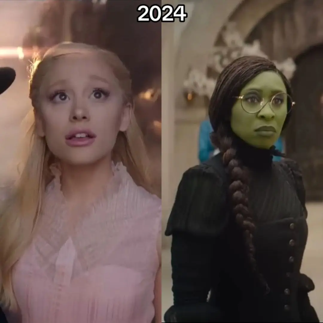 i'm so excited, the trailer was so beautiful! 💖💚 #wicked #wickedthemusical #wickedbroadwaymusical #glinda #elphaba #wickedthemovie #wicked2024 #arianagrande #arianagrandeglinda #arianagrandewicked #idinamenzel #kristenchenoweth 