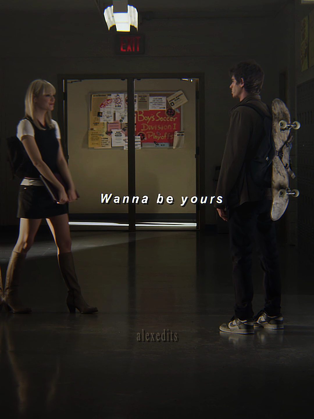 I wanna be yours  #peterparker #andrewgarfield #gwenstacy #emmastone #theamazingspiderman #edit #fyp