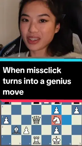when missclick turns into a genius move 😎 #foryoupage #fyp #chess #chesstok #chessgame #grandmaster #chessplayer #chessboard 