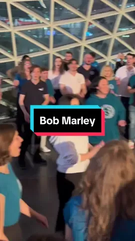 Spreading Bob Marley's love on a huge scale  Choir: @choir_pm_szczecin  #paramountpartner Get your tickets to see Bob Marley: One Love NOW PLAYING in theatres @Bob Marley: One Love  #bobmarleymovie #bobmarleyonelove
