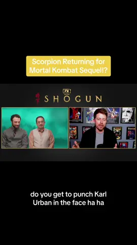 #MortalKombat #MortalKombat2 #Scorpion #HiroyukiSanada #Shogun #FX #WarnerBros #Movies #Interview #FYP
