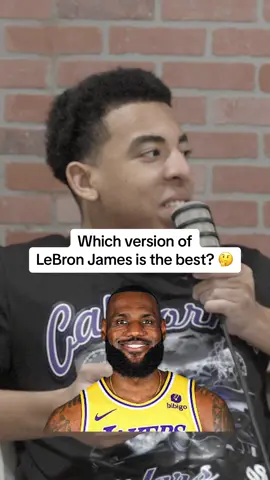 Which version of LeBron James is the best? 👑 #NBA #basketball #nbabasketball #lebron #lebronjames #lebronjames23 
