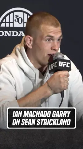 Ian Machado Garry discusses his beef with Sean Strickland #iangarry #seanstrickland #ufc298 #mma #UFC 
