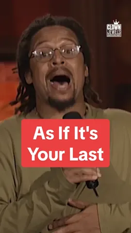 Don't live every day as if it's your last if it's a Wednesday.   🎥: DWAYNE KENNEDY LIVE! (2002)   Love this clip? Subscribe to Clown Jewels on YouTube for more classic comedy at the link in our bio!   #dwaynekennedy #lastday #classiccomedy #comedy #standup #standupcomedy #jokes #comedian