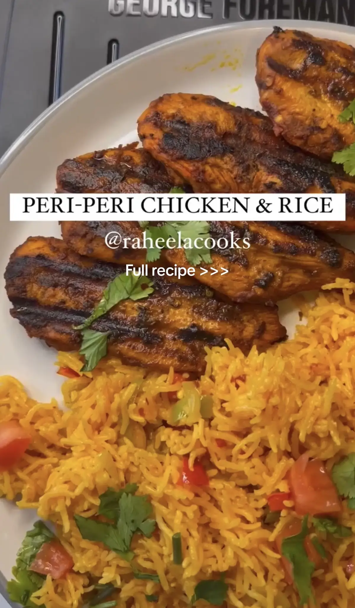 #periperi #periperichicken #rice #desi #fullrecipe #raheelacooks #cookingtiktok #foodtiktok #foodpage #tiktok #Ramadan #ramadanrecipes #iftar #iftaari #recipesoftiktok 