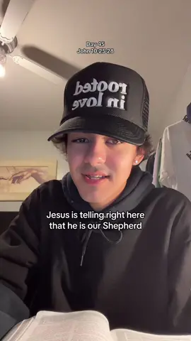 Day 45, Jesus is our shepard #jesus #bibleverse #fyp #foryou #God #christian #jesuslovesyou 