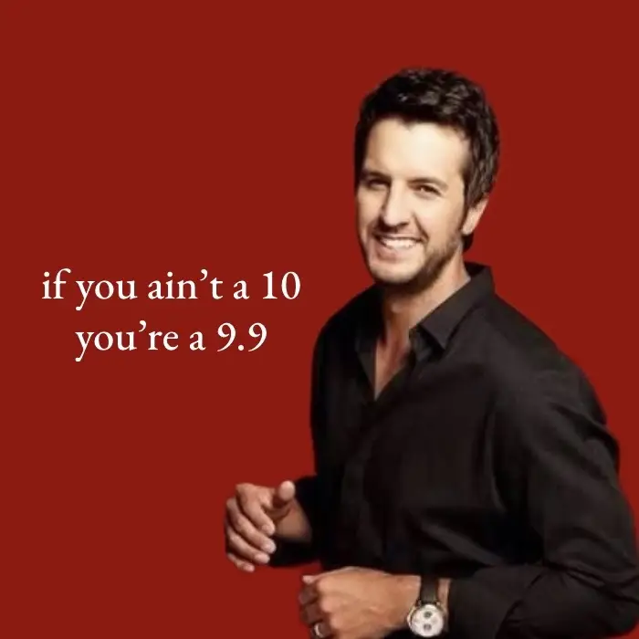 Luke Bryan approves this message (probably). #lukebryan #lukebryansotherwife #lukebryanfunny #ValentinesDay #vday @LukeBryan @Caroline Bryan 