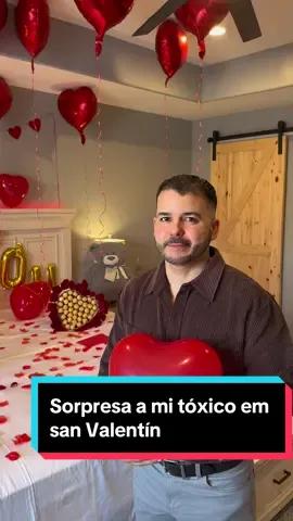 Sorpresa a mo toxico en san Valentín #familias #14defebrero @La Familia Lopez 