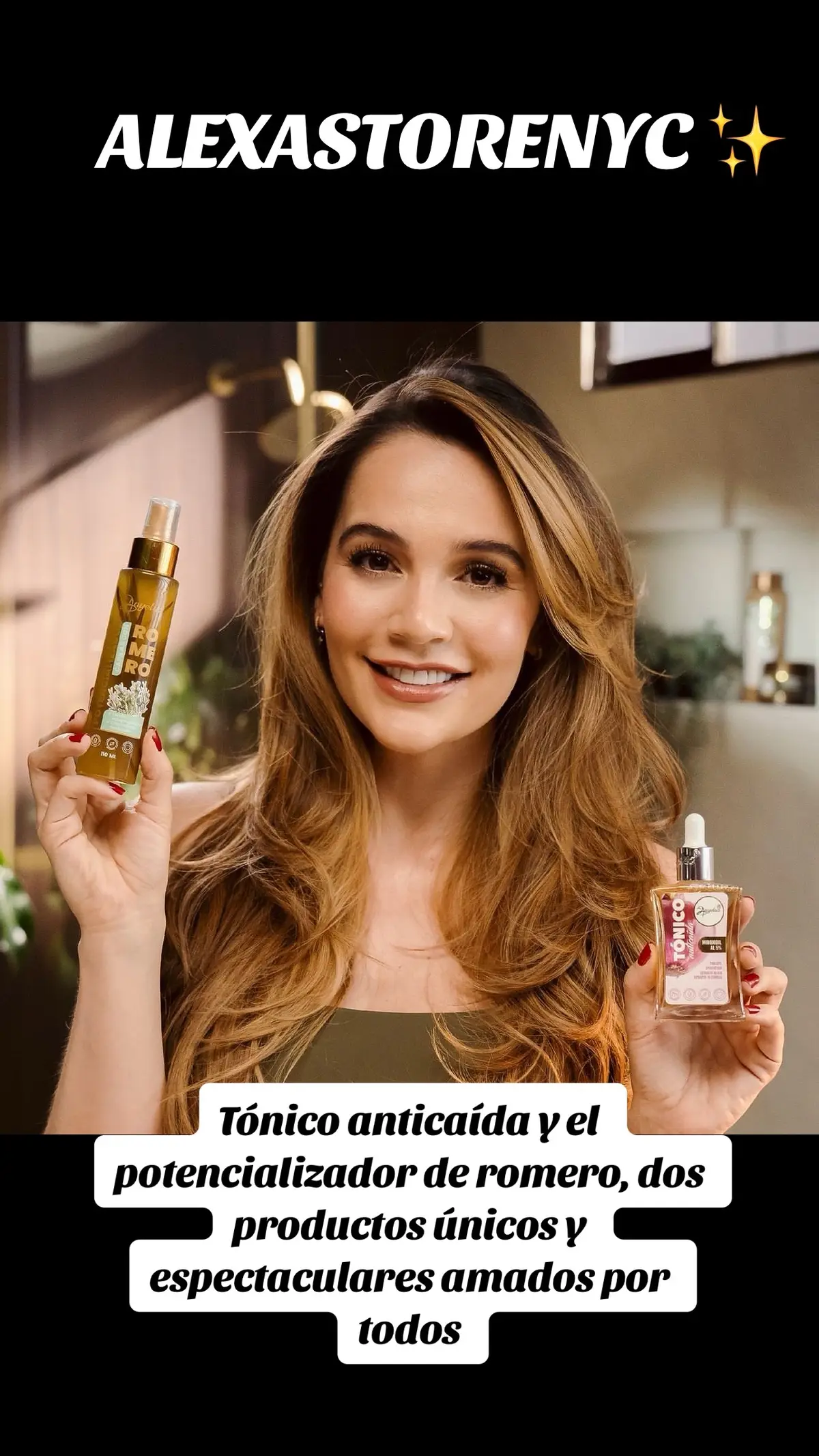 Nuestro tónico anticaída y el potencializador de romero, dos productos únicos y espectaculares amados por todos. Envios a todo 🇺🇸🇺🇸