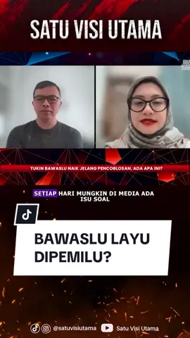 kenaikan tunjangan kinerja Bawaslu H-2 menjelang pencoblosan suara mengundang kontroversi. Lagi-lagi, Presiden Jokowi adalah aktor utama yang memutuskan kenaikan gaji Bawaslu. Padahal, peran Bawaslu dalam mengawasi pemilu 2024 sangat tidak efektif. Berbagai kecurangan yang telah dilaporkan oleh masyarakat tidak direspon dengan baik, dan justru berujung anti-klimak. Oleh karena itu, tidak ada jalan lain, masyarakat luas perlu terlibat dalam mengawasi potensi kecurangan pemilu, baik itu politik uang (serangan fajar), manipulasi perhitungan suara di TPS, maupun intimidasi terhadap para pemantau pemilu. #bawaslu #perludem #pemilu2024 #satuvisiutama #kecuranganpemilu 