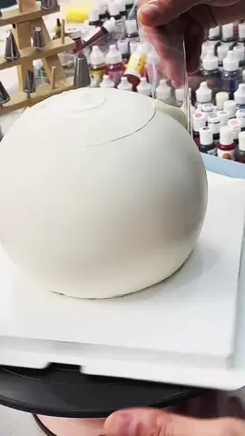 #cakemaking #fyp #cakemakingtutorial #funnycake #ballcake#bearcake 