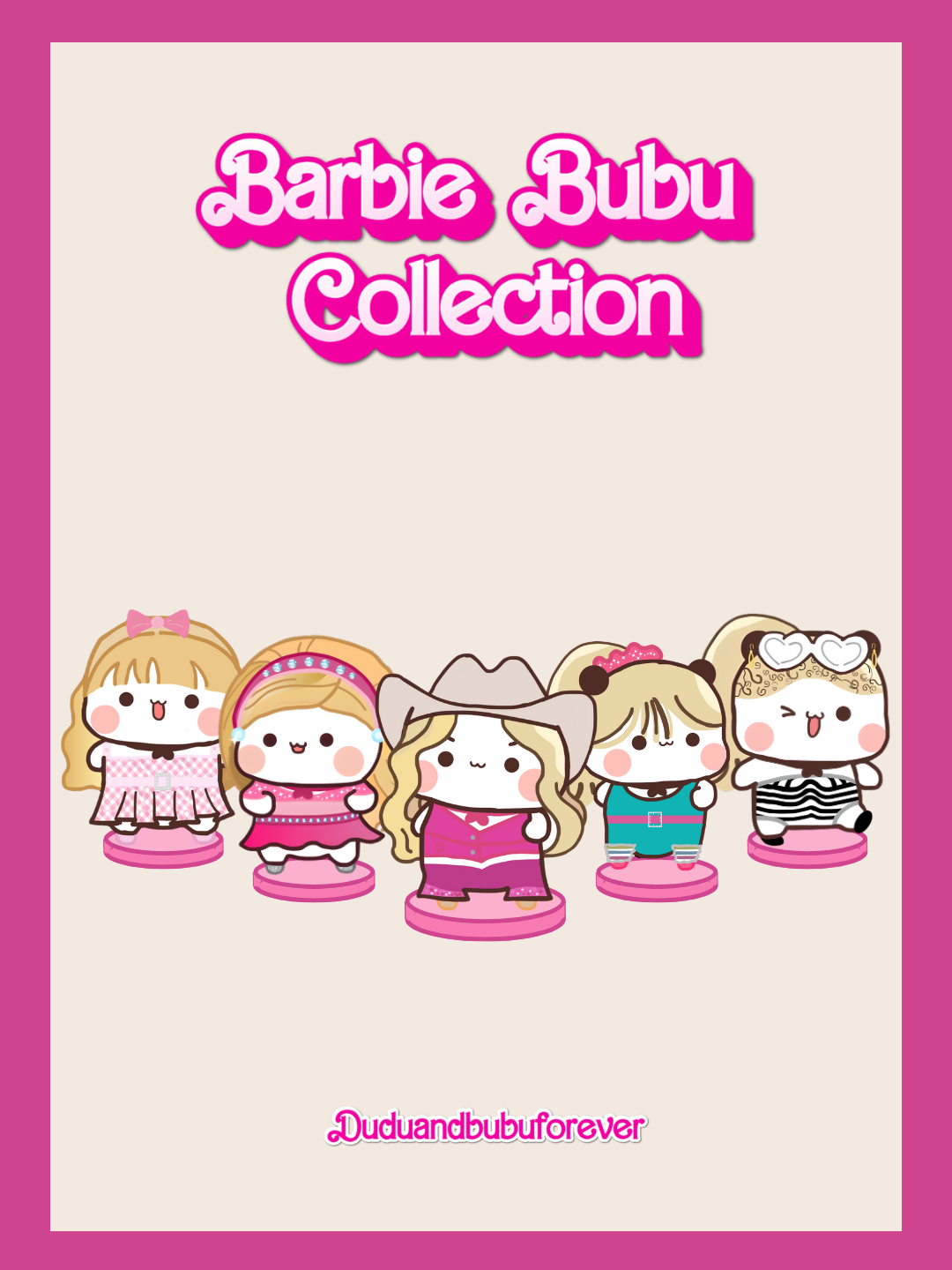 New section, Barbie Bubu! 👠 Inspired by Barbie's elegance with Bubu and Dudu's unique touch. ⚠️ Remember, these graphics are exclusive to Duduandbubuforever. Please tag us and give credit if you use them, available for posts only, not sales. Inquire via DM! We hope you enjoy exploring the Barbie Bubu section as much as we enjoyed creating it for you! 💬💕 #bubu  #dudu  #dudububu  #bubududu  #barbie