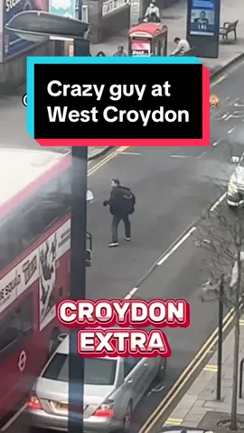 #WestCroydon to #Lidi on London Road is the place in #Croydon where you'll see something crazy at anytime of the day or night! Not sure why this guyhe way was trying to fight a bus for! #CroydonExtra #CroydonFunny #SouthLondon #ukfunny #londonfunny #ukfunnymemes