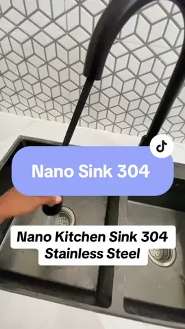 Episode 387 | Nano Kitchen Sink 304 Stainless Steel 🤩 Setakat ni paling puas hati  guna sinki yang ni paling kukuh dan tahan karat. Tak menyesal beli tau 😘 #homedecomy #kitchensink #nanosink #sinkiviral2024 #kitchen #fyp 