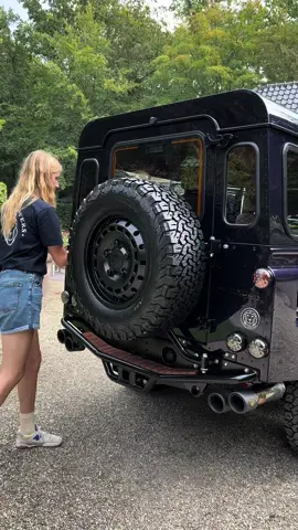 Meet “Mr. Blue,” a custom Land Rover Defender that embodies rugged elegance. With its cobalt blue paint gleaming under the sun, Mr. Blue commands attention on both city streets and off-road trails. 💙✨🦁 Driven by passion, inspired by adventure! #thelandrovers #customdefender #defender110 #modifieddefender #luxurycar #landroverdefender  #defender #v8 #vintagedefender #custombuild #mrblue #landroverdefender 