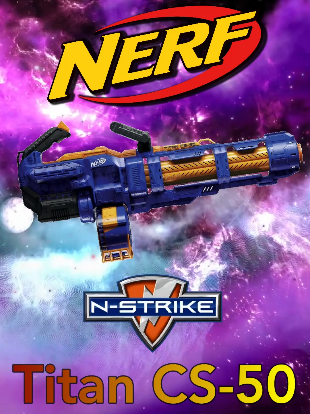 Nerf N-Strike Elite Titan CS-50 | Minigun Fun!