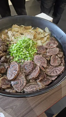 Just your average Thursday: casually destroying Singapore's BIGGEST beef noodle bowl (9KG, NBD)! Full vid (and inevitable food coma) on YouTube! #foodchallenge #sgfoodie 