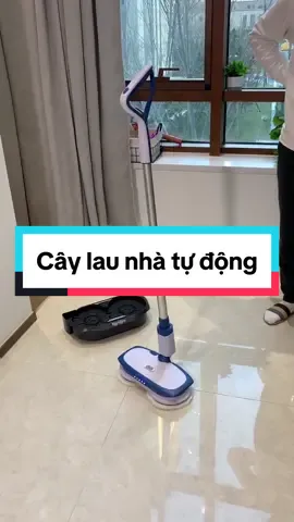 Cây lau nhà dùng điện thông minh. Tự động di chuyển lau nhà như rô bốt #xuhuong2024 #fyp #dogiadung #giadungtienich #giadungtienloi 