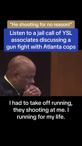 I wasn't sure about posting this because I don't think it's the best TikTok material, but here's most of the jail call that was played for Judge Glanville yesterday in the YSL trial. This is Adrian Bean talking on the phone from jail after being arrested in 2013 after a wild police chase and gunfight. Young Thug's lawyer Brian Steel discussed the call with Glanville ahead of Bean's testimony, which could happen next week. You can watch him describe what happened here: @Meghann Cuniff. Prosecutors may play the call for Bean during his testimony, depending on how he testifies. I've got the full discussion on my YouTube channel, where I'm streaming testimony live today. #ysltrial #youngthug #gangs #celebrity #rap #truecrime #law 