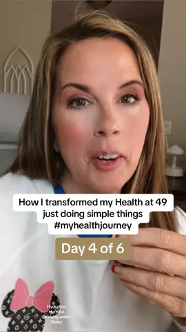 Drinking enough water daily so your body can work optimal is key! Stack it with my other easy strategies to Rev Up your Health naturally. #myhealthjourney #water #hydration #hydrate #longervideos 