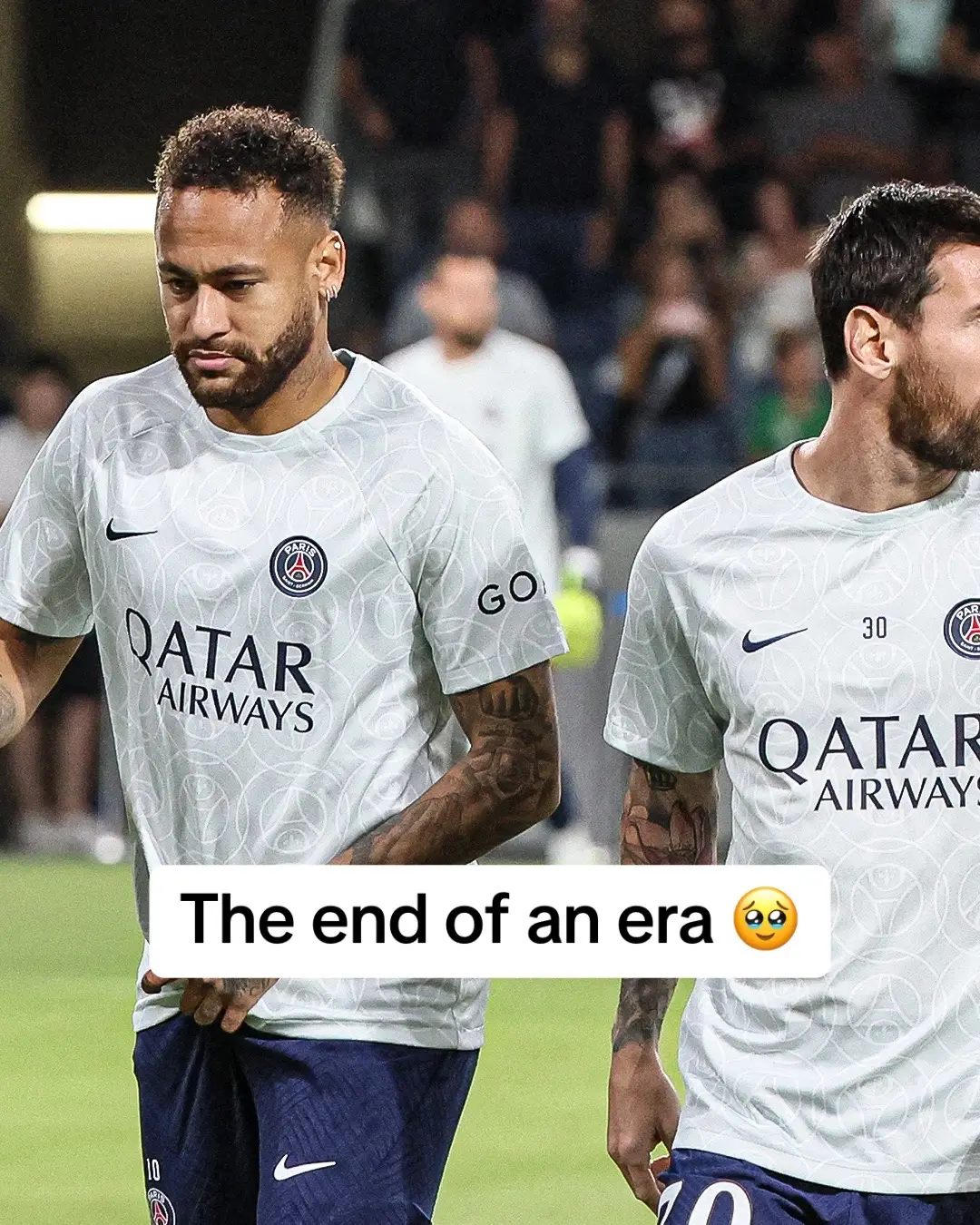 PSG really are about to lose this front three inside 12 months 😭 #football #mbappe #messi #neymar #psg