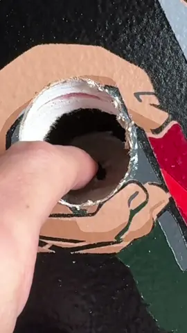 Best use for hole in the wall! 😲