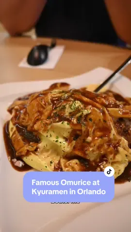 Does the famous Omurice at Kyuramen deserve the hype? 🤨 I headed over to East Orlando to try the viral Omurice and while I thought it was DELICIOUS it definitely threw me for a loop! Have you tried this place yet? If so, what did you think? #kyuramen #omurice #orlandorestaurant #viralrestaurant #orlandofoodie #orlandofoodspots #orlando #orlandoasianfood #kyuramenorlando #exploreorlando #orlandofoodblogger #thingstodoinorlando #eastorlando 