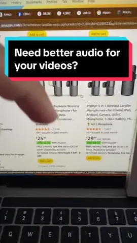 2 peice wireless content creation microphone flash sale 🚨#viraltiktokproducts #fyp #flashsale #contentcreators #tiktokshop #viraltiktok 