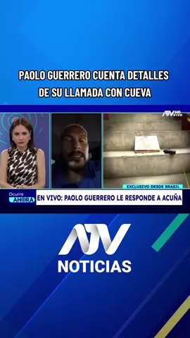 Paolo Guerrero cuenta como fue la llamada con Christian Cueva #ocurreahora #mavilahuertas #paologuerrero #christiancueva #guerrero #atvnoticias #atvnoticiasperu #loultimo #alerta #contrato #ucv #trujillo 