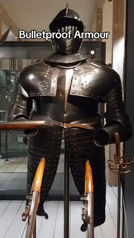 Bullitproof armour. #craftofthepast #armour #bullitproof #krigsmuseet #history #knights #medieval #matchlock 