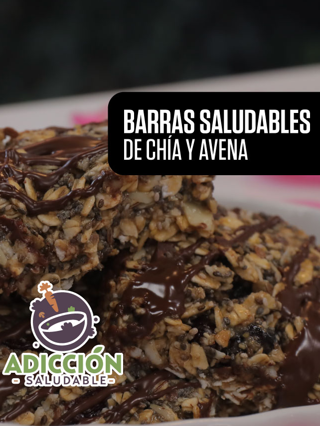 #AdicciónSaludable I No importa si San Valentín ya pasó, este snack es IDEAL para cualquier momento e incluso a cualquier hora del día pues es SÚPER nutritivo 🤩 ¡Checa cómo preparamos estas barritas de avena con chía! 😋