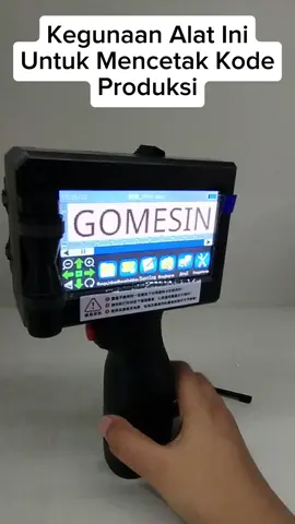 Handheld Inkjet Printer, mesin pencetak kode produksi praktis yang dapat digunakan dalam industri apapun #handheldinkjetprinter #inkjetprinter #mesincetak #mesincetakexpired #umkm #umkmindonesia #mesinpacking #mesinindustri 