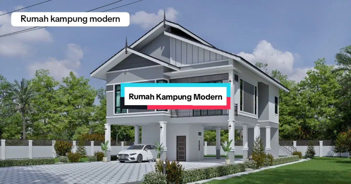 Minat style kampung tapi nak ada modern sikit? Ni lah sttyle trend terkini 😁 #binarumah #binarumahkelantan #contractor #constructionlife #binarumahatastanahsendiri #foryoupage #fyp 