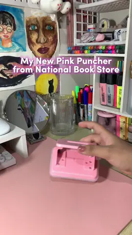 A really quick video about the cutest puncher I've seen. When we shop at NBS, it was really heaven for me because there were a lot of cute pink stuff which I really love (I mean, stating the obvious, honestly) 😂. #lakingnational #sulitsanbs #fyp #yearendsale #student 