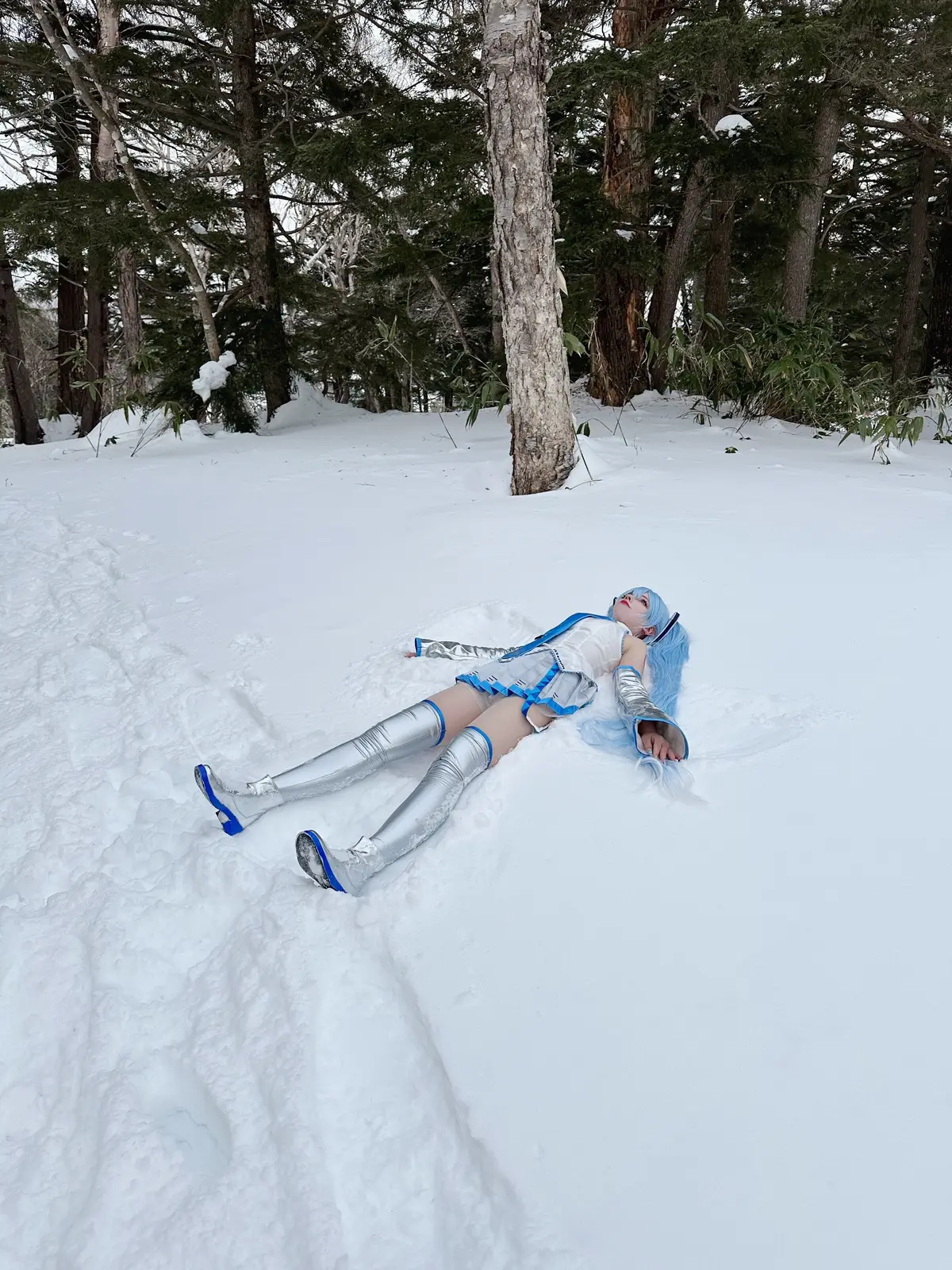 🥶🥶🥶 #hatsunemiku #初音ミク #コスプレ #cosplay  