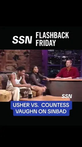 #flashbackfriday to the time #SuperBowl halftime perform #usher had a mini singoff with #moesha actress #countessvaughn on #sinbad 🤣