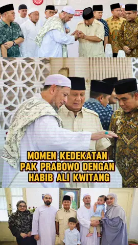 Momen kedekatan Pak Prabowo dengan Habib Ali Kwitang. #prabowo #gibran #indonesia🇮🇩 