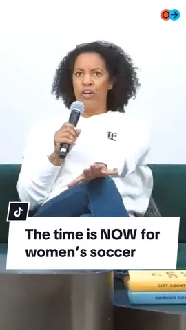 Bay FC’s Danielle Slaton on the exponential growth of soccer and how there’s no better time than now for National Women’s Soccer League and @Bay FC 🙌 #Soccer 