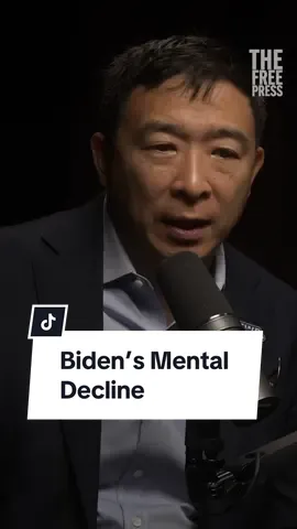 @Andrew Yang discusses President Biden’s steep mental decline. “It’s rough.”  Watch “Andrew Yang: If Trump Wins, It’s the Democrats’ Fault” on our YouTube. 